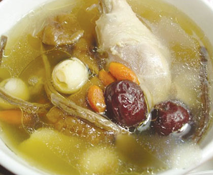 参归红枣炖鸡汤-心脏病食疗 参归红枣炖鸡汤-心脏病食疗